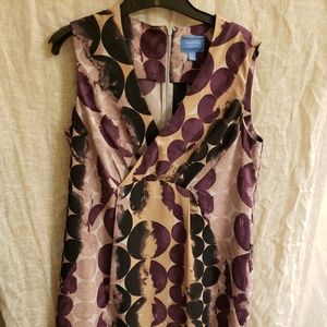 Abstract print dress